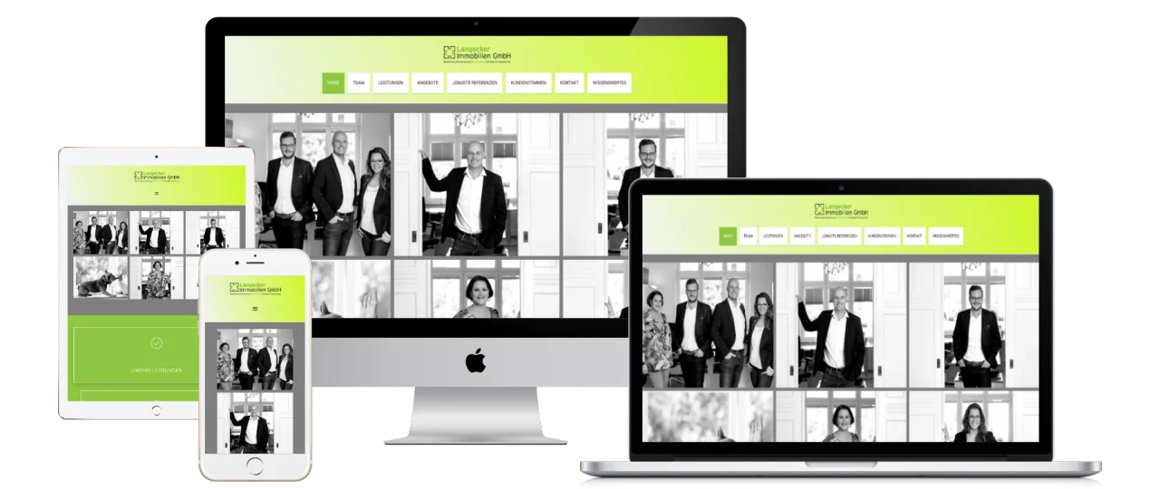 Relaunch Immobilienmakler - Langecker Immobilien