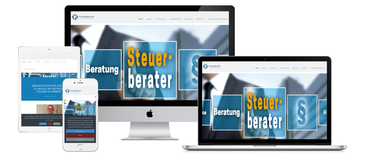 Kanzleihomepage für Steuerberater Falko Neils